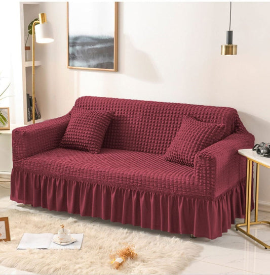 TURKISH STYLE SOFA COVER - MAROON