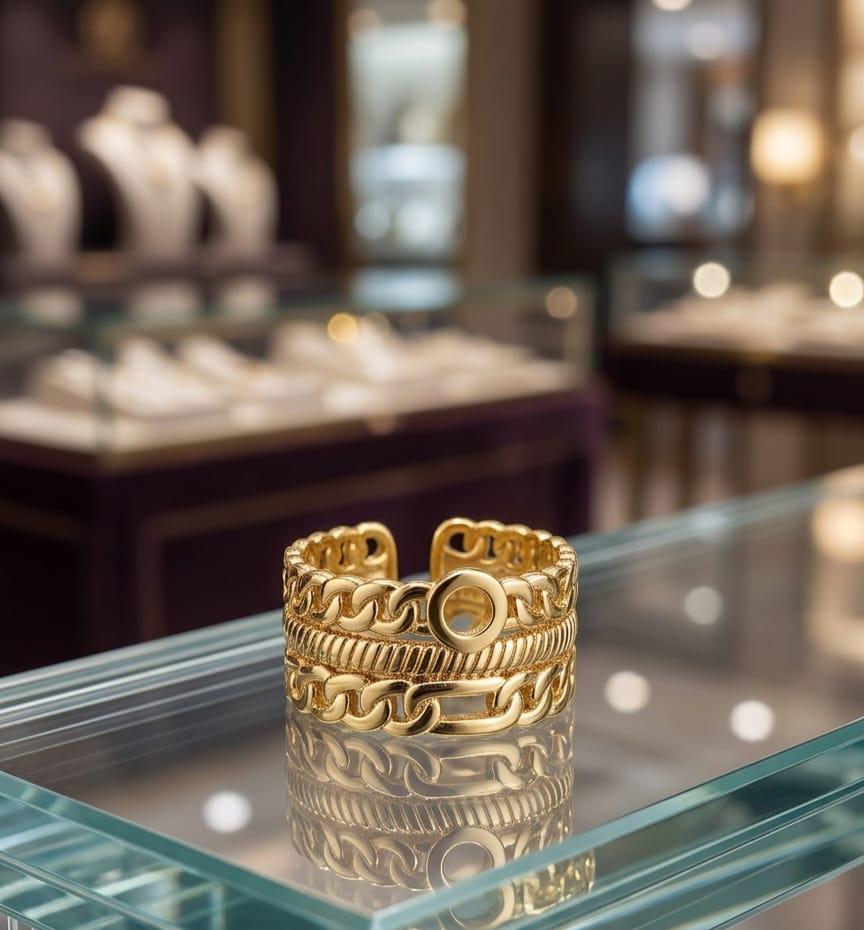 Triple-Layer Mixed Link Statement Ring