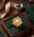 Majestic Rose Pearl Statement Ring
